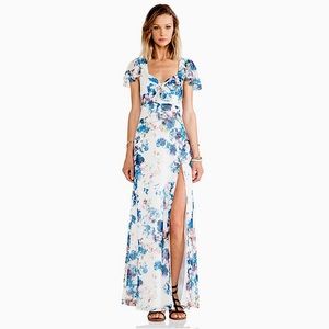 Lovers + Friends x REVOLVE Maxi in Blue Floral